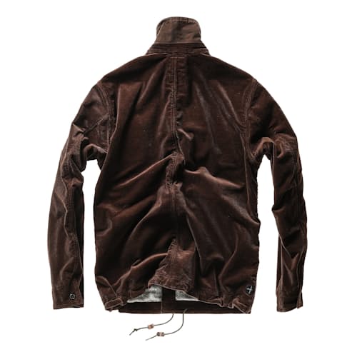 laydown image of Pile-Lined Chore Coat
