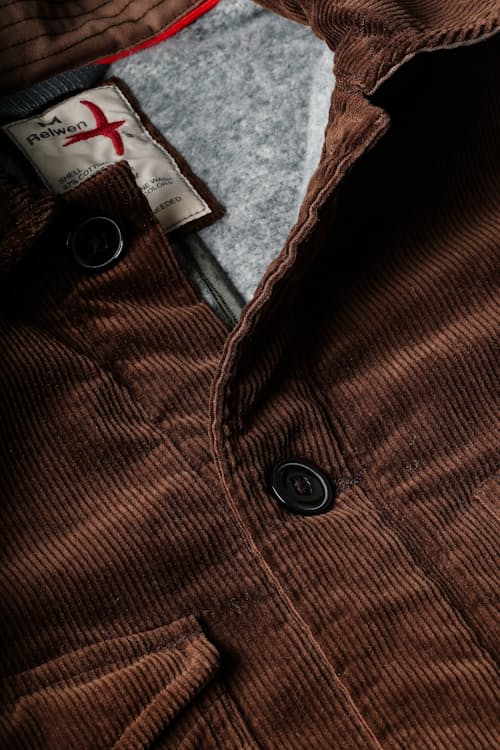 laydown detail image of Pile-Lined Chore Coat