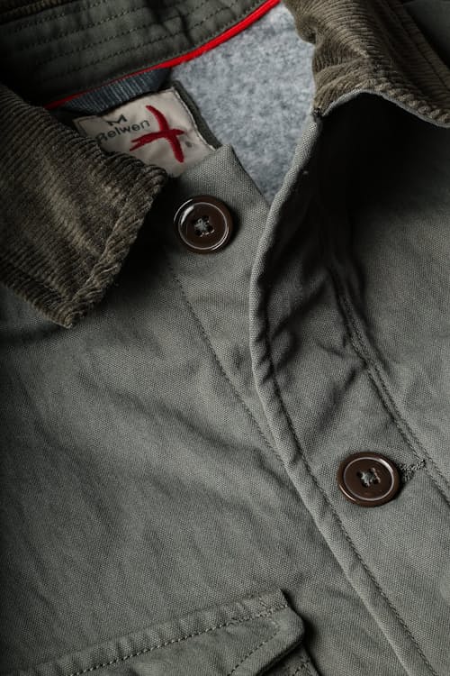 laydown detail image of Pile-Lined Chore Coat