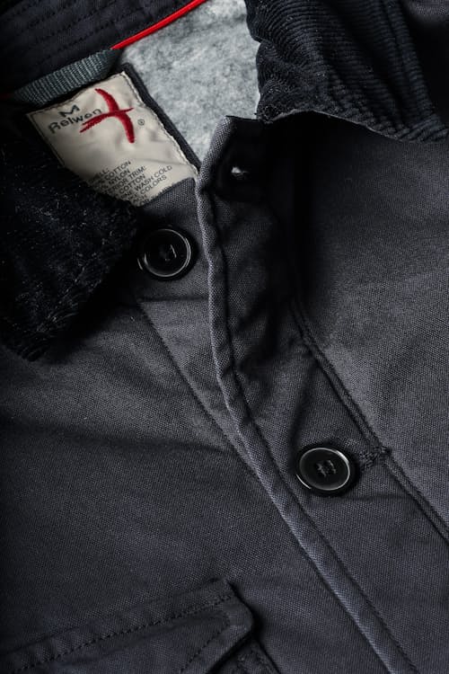 laydown detail image of Pile-Lined Chore Coat