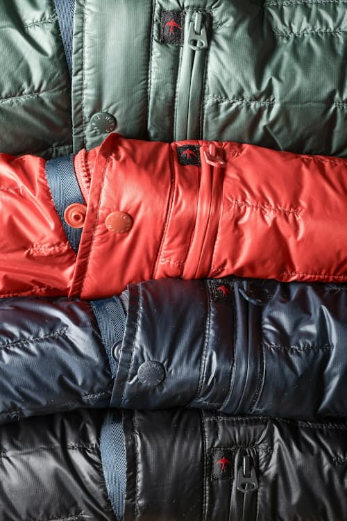 laydown detail image of Featherweight Down Jacket