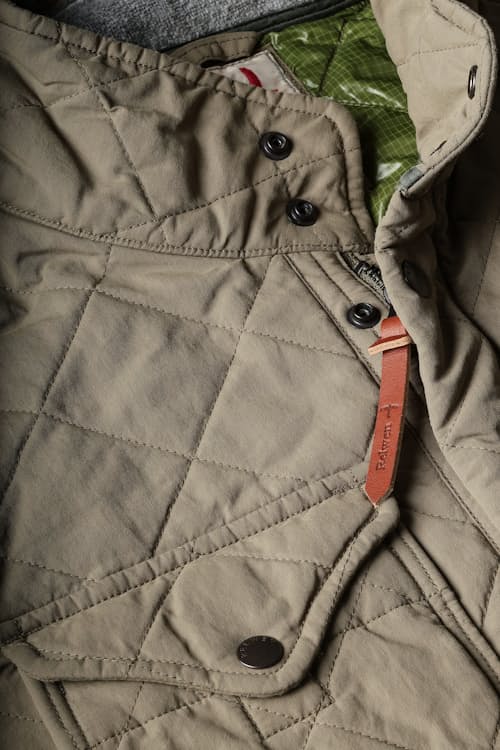 laydown detail image of Quilted Insulated Tanker Jacket