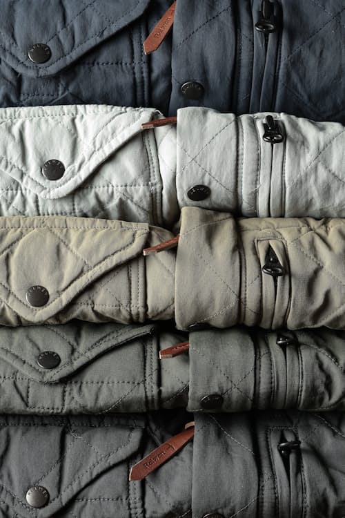 laydown detail image of Quilted Insulated Tanker Jacket