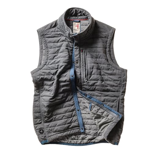 laydown image of Windzip Vest