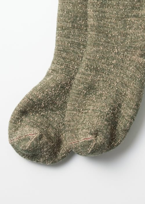 laydown detail image of Double Face Crew Socks