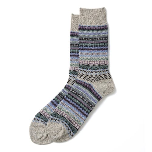 laydown image of Nordic Pattern Socks