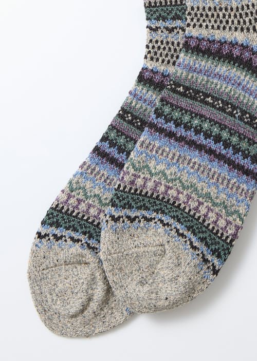 laydown detail image of Nordic Pattern Socks