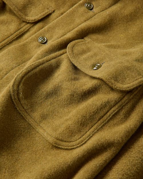 laydown detail image of Wool Over Shirt
