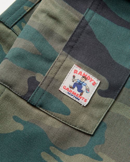 laydown detail image of Utility Cotton Twill Cargo Pant