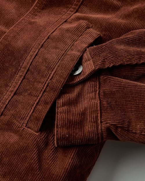 laydown detail image of Sherpa Lined Trucker Jacket
