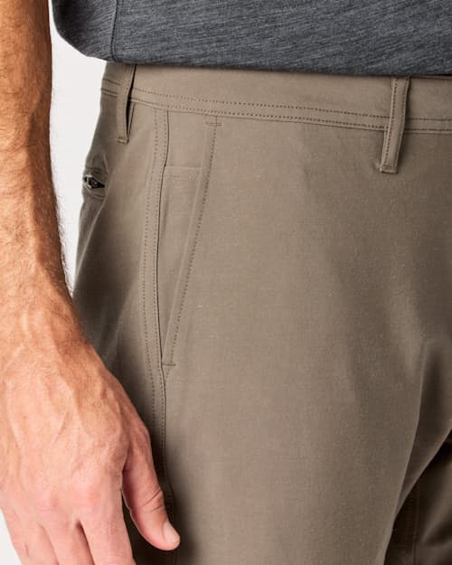 lifestyle image of 72-Hour Merino Chino - HB Athletic Tapered