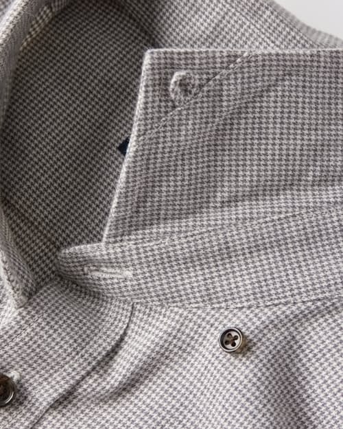 laydown detail image of Brushed Woven Dress Shirt