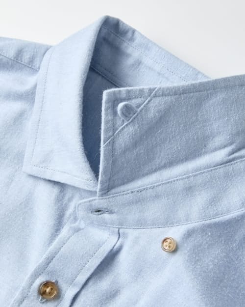 laydown detail image of Brushed Woven Dress Shirt