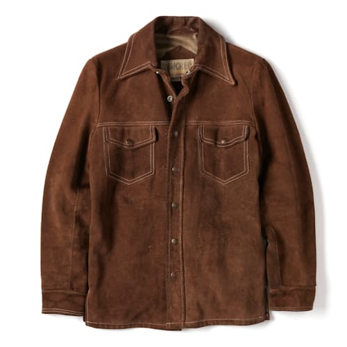 laydown image of Vintage 1990s Schott Bro's Shirt