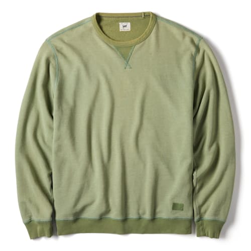 laydown image of Vintage 1990s Lee Crewneck