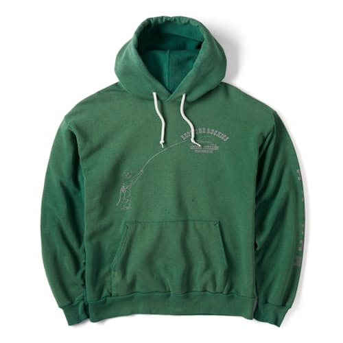 laydown image of Vintage 1990s Rope the Rockies Hoodie