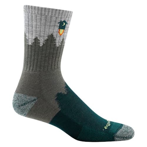 laydown image of Men's Number 2 Micro Crew Midweight Hiking Socks
