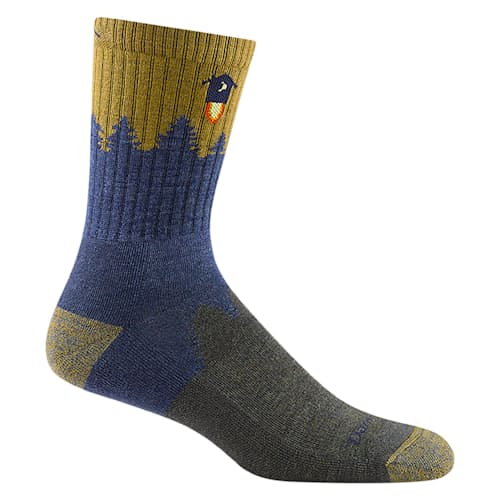 laydown image of Men's Number 2 Micro Crew Midweight Hiking Socks