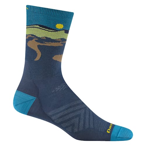 laydown image of Men's Ridge Runner Micro Crew Ultra-Lightweight Running Socks