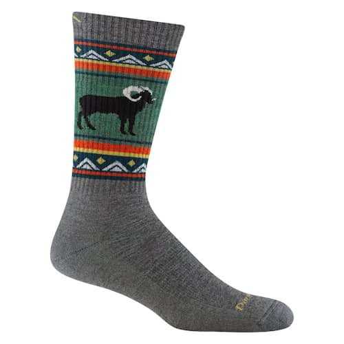 laydown image of Men's VanGrizzle Boot Midweight Hiking Socks