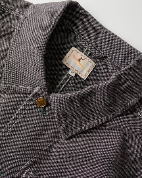 laydown detail image of Heavyweight Canvas Barn Jacket