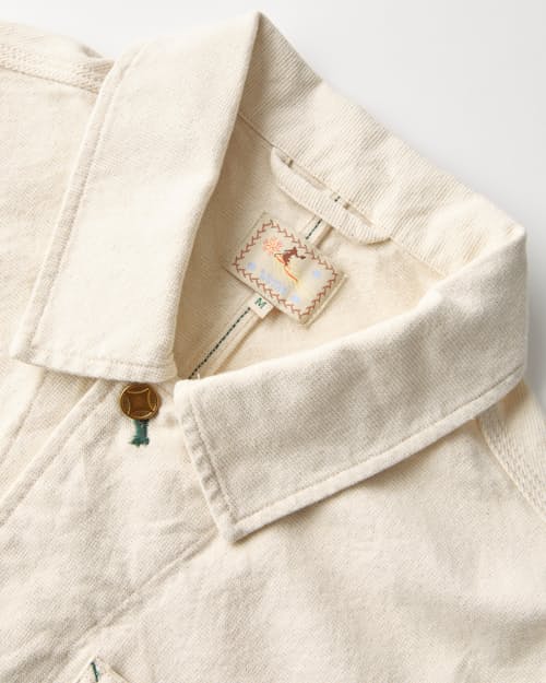 laydown detail image of Heavyweight Canvas Barn Jacket