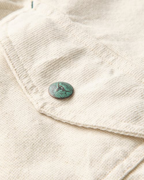 laydown detail image of Heavyweight Canvas Barn Jacket