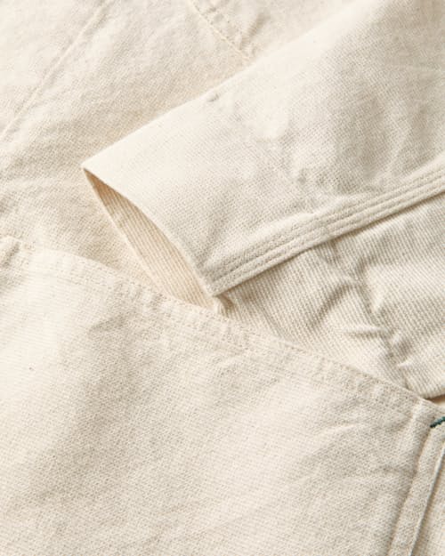 laydown detail image of Heavyweight Canvas Barn Jacket
