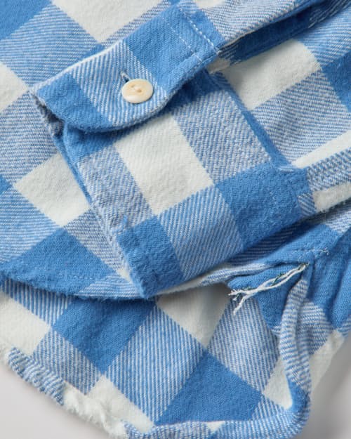 laydown detail image of Washed Flannel Workshirt - Exclusive