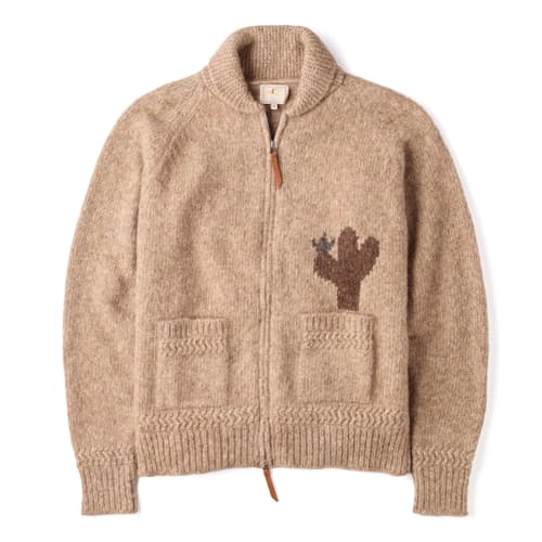 laydown image of Armadillo Cardigan