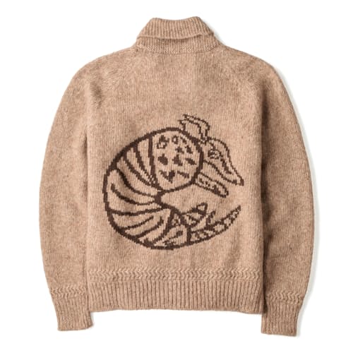 laydown image of Armadillo Cardigan
