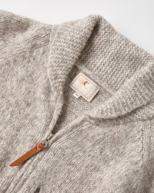 laydown detail image of Stag Cardigan