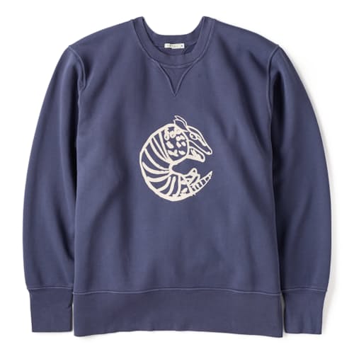 laydown image of Armadillo Crewneck Sweatshirt
