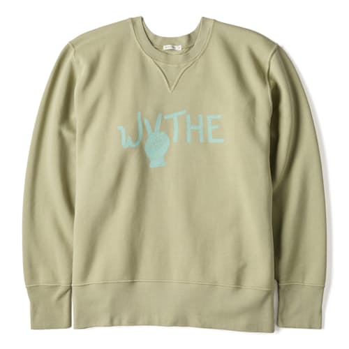 laydown image of Peace Crewneck Sweatshirt