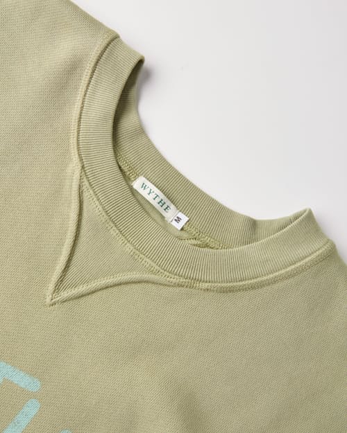 laydown detail image of Peace Crewneck Sweatshirt