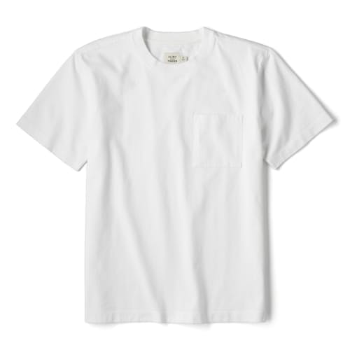 laydown image of American Heavyweight Pocket T-Shirt v2