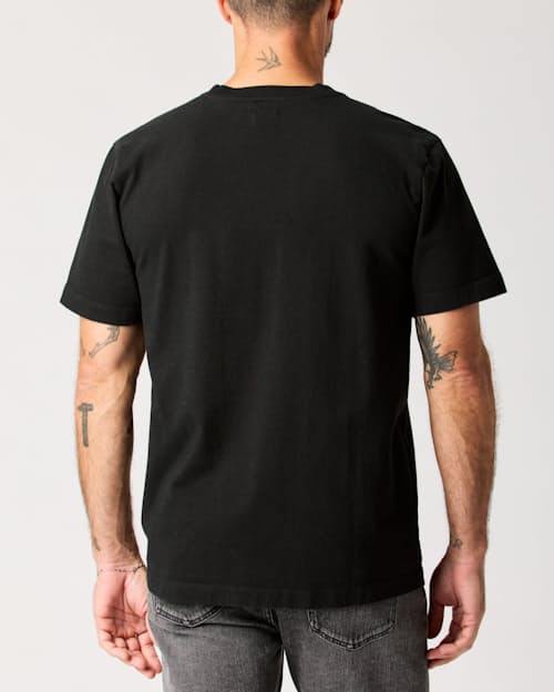 lifestyle image of American Heavyweight Pocket T-Shirt