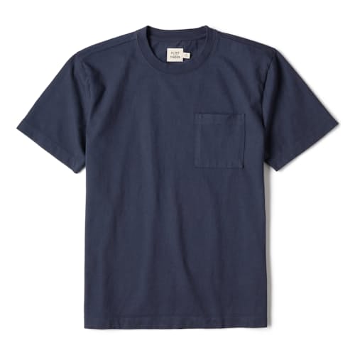 laydown image of American Heavyweight Pocket T-Shirt v2