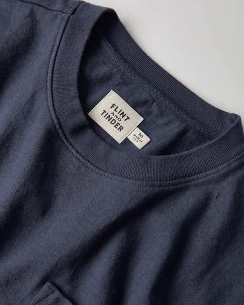 laydown detail image of American Heavyweight Pocket T-Shirt v2