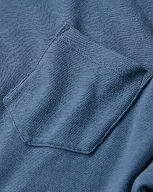 laydown detail image of Relaxed Heavy Slub Pocket Tee