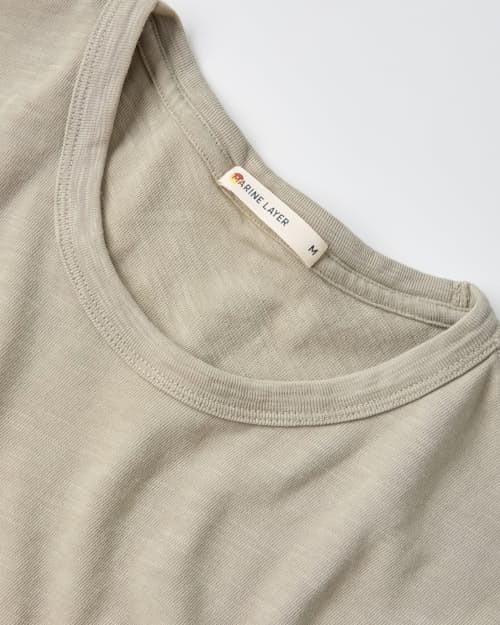 laydown detail image of Relaxed Heavy Slub Pocket Tee
