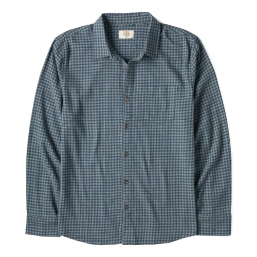 laydown image of Classic Stretch Selvage Long Sleeve Shirt