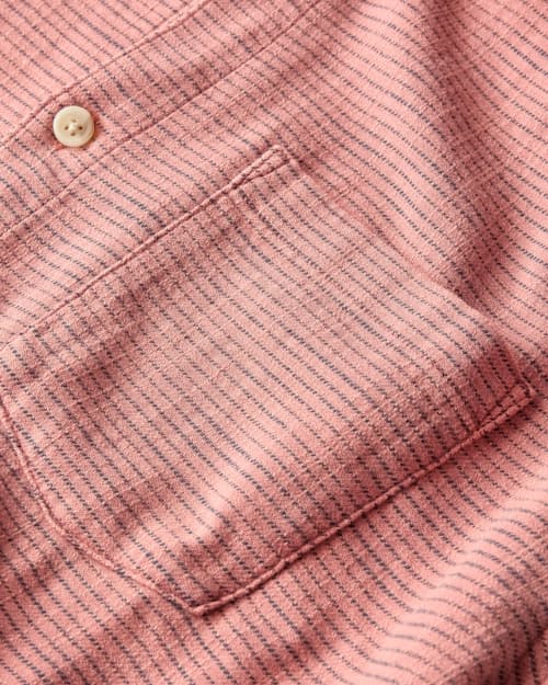 laydown detail image of Classic Stretch Selvage Long Sleeve Shirt