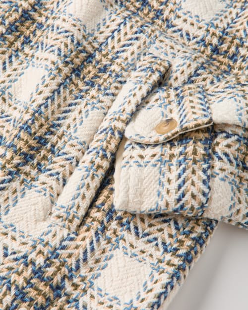laydown detail image of Max Herringbone Overshirt