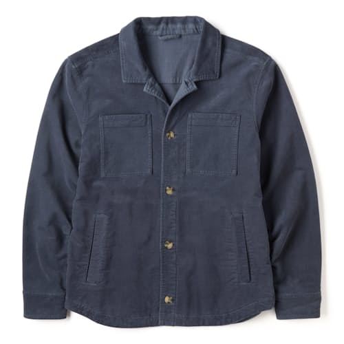 laydown image of Max Moleskin Overshirt