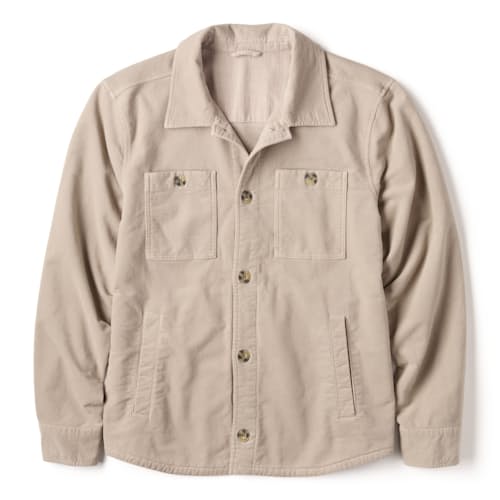 laydown image of Max Moleskin Overshirt