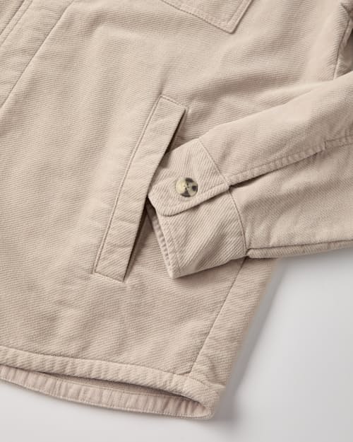 laydown detail image of Max Moleskin Overshirt