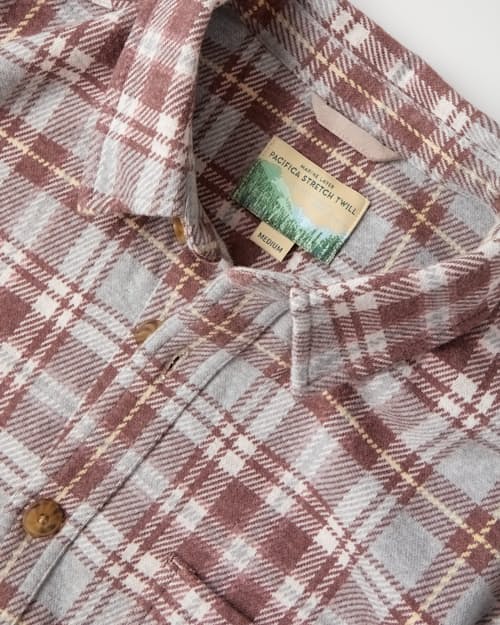 laydown detail image of Pacifica Stretch Twill Shirt