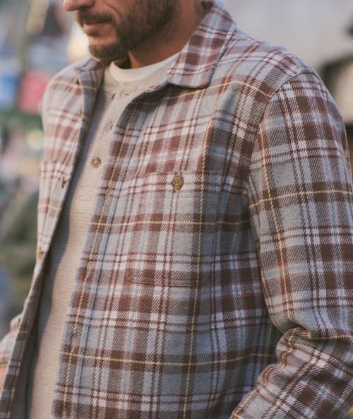 on model image of Pacifica Stretch Twill Shirt