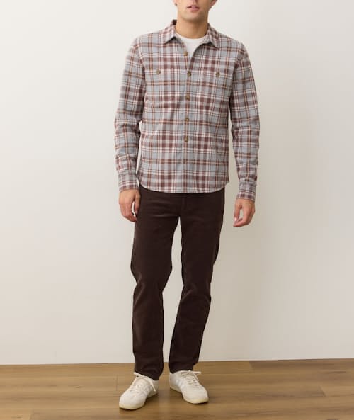 on model image of Pacifica Stretch Twill Shirt